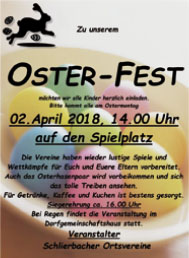Ostereiersuchen in Schlierbach 2020