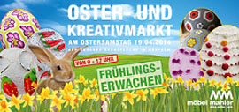 Oster- und Kreativmarkt bei Möbel Mahler