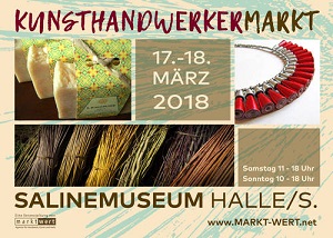 Kunsthandwerkermarkt im Salinemuseum Halle 2018