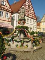 Ostern 2006 – Osterbrunnenfest in Oettingen