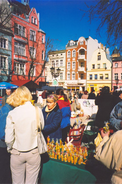 Ostern 2006 – Ostermarkt in Zielona Góra