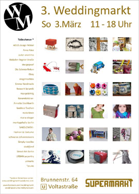 3. Weddingmarkt 3. Weddingmarkt