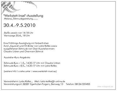 Ausstellung »Frühlings-Zauber-Nr.2«