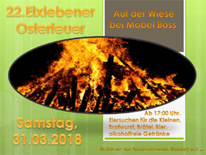 Elxlebener Osterfeuer 2018 Elxlebener Osterfeuer 2018