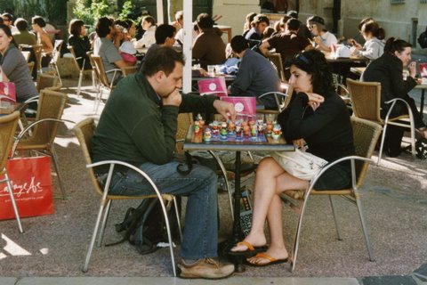 Menschen im Café Menschen im Café