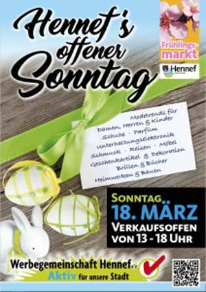 Frühlingsmarkt in Hennef 2019