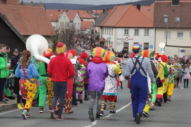 Faschingsumzug Hirschaid 2020