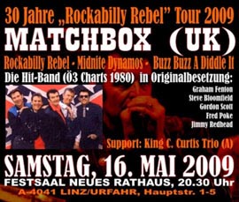 Rockabilly Nacht mit Matchbox (UK)