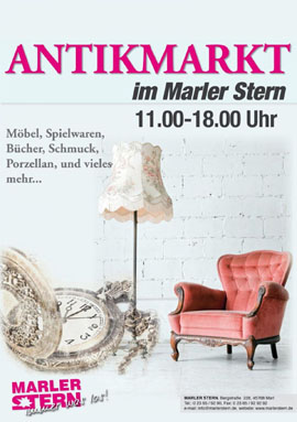 Antikmarkt im Marler Stern Antikmarkt im Marler Stern