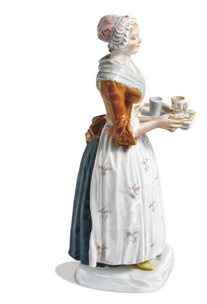 Winterliches mit dem Schokoladenmädchen von MEISSEN® Winterliches mit dem Schokoladenmädchen von MEISSEN®