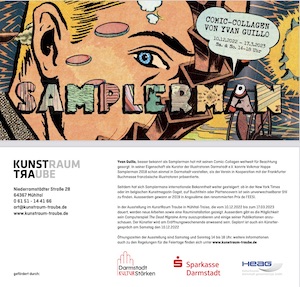 Samplerman im Kunstraum Traube