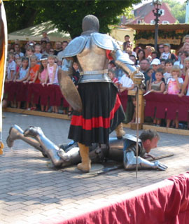 Mittelaltermarkt auf Schloss Homburg