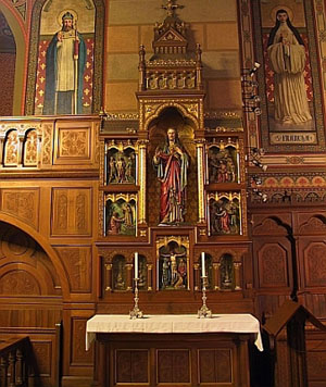 Karfreitagsliturgie in der Klosterkirche St. Marienthal Karfreitagsliturgie in der Klosterkirche St. Marienthal