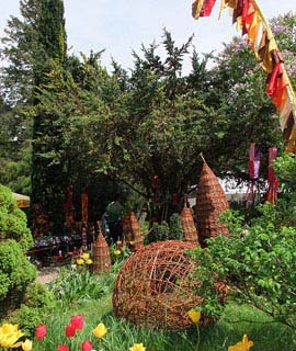 Frühlingspromenade auf Schloss Eggersberg