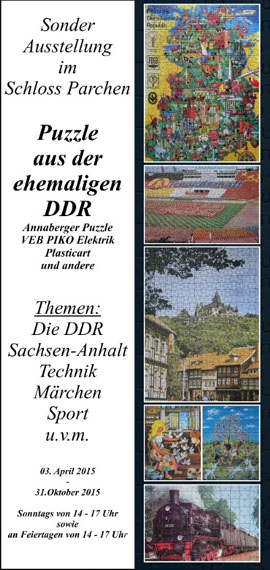 Sonderausstellung »Puzzle der DDR« Sonderausstellung »Puzzle der DDR«