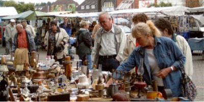 Kram- und Trödelmarkt in Wiesmoor Kram- und Trödelmarkt in Wiesmoor